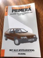 Vraagbaak Primera benzine- en dieselmodellen 1990-1993, Ophalen of Verzenden