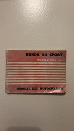 Honda 50 Sport Instructieboekje (Spaans) - C110 & C111, Fietsen en Brommers, Ophalen, Gebruikt, Uitlaat, Overige merken