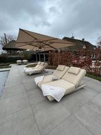 4 seasons outdoor ligbed Latte Daybed Verstelbaar Ligbedden, Ophalen of Verzenden, Nieuw, Aluminium, Verstelbaar