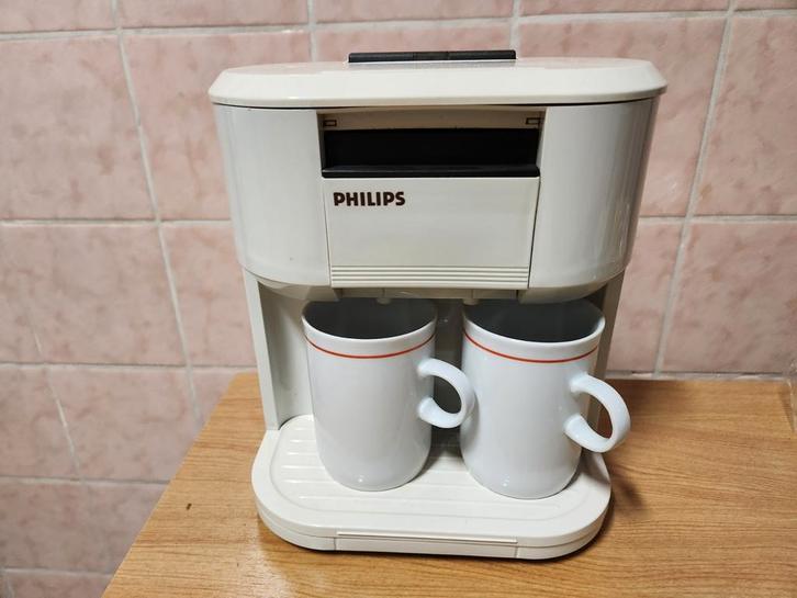 Philips cafe duo, Witgoed en Apparatuur, Koffiezetapparaten, Zo goed als nieuw, Gemalen koffie, Overige modellen, 2 tot 4 kopjes