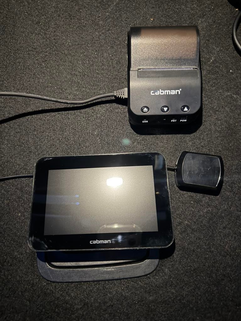 Cabman mdt met printer incl meter, Ophalen, Zo goed als nieuw