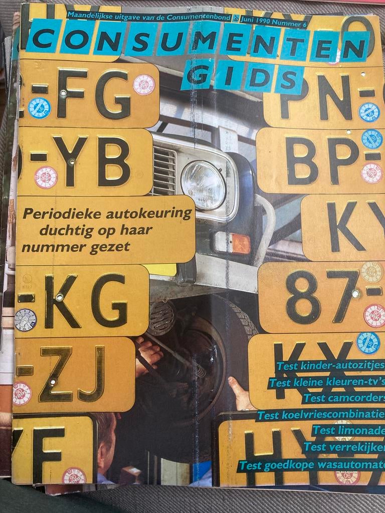 Consumentengids jaargang 1990, Ophalen of Verzenden, Gelezen, Overige typen