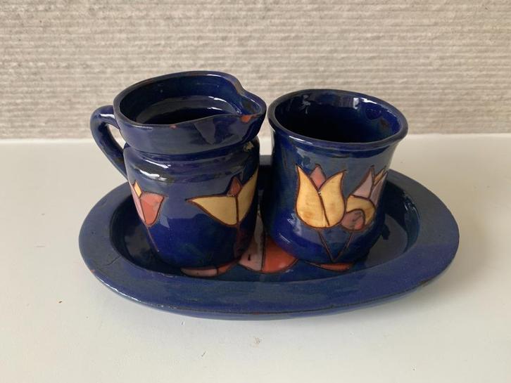 3 delige set Henk Potters keramiek, Antiek en Kunst, Antiek | Keramiek en Aardewerk, Ophalen of Verzenden