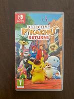 Detective Pikachu Returns - Nintendo Switch, Avontuur en Actie, 1 speler, Ophalen of Verzenden, Zo goed als nieuw