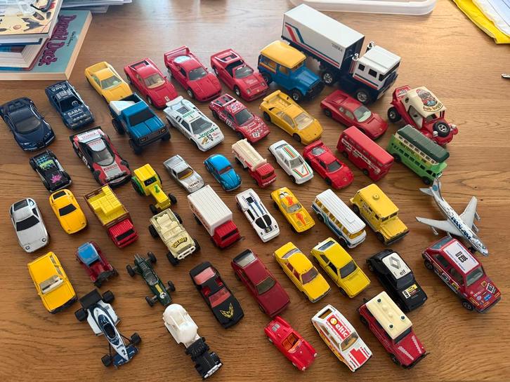 Verzameling Speelgoedauto's, Hobby en Vrije tijd, Modelbouw | Auto's en Voertuigen, Gebruikt, Auto, 1:50 of kleiner, Overige merken