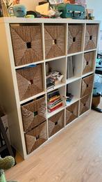 Ikea Kallax Kast met 12 Manden, Ophalen, Gebruikt