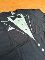 Glow in the dark shirt smoking, Ophalen, Maat 52/54 (L), Zwart, Nieuw