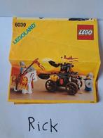 Vintage lego 6039 classic knights, Kinderen en Baby's, Speelgoed | Duplo en Lego, Ophalen of Verzenden, Zo goed als nieuw