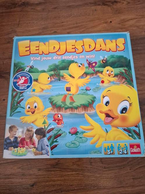 Eendjesdans - vind jou 3 eendjes en win!, Hobby en Vrije tijd, Gezelschapsspellen | Overige, Zo goed als nieuw, Ophalen of Verzenden