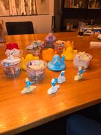 Smurfenhuisjes met Smurfen, Verzamelen, Smurfen, Ophalen of Verzenden, Gebruikt, Verschillende Smurfen, Huisje of Attribuut