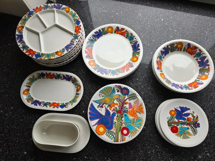 Villeroy en Boch Acapulco, Huis en Inrichting, Keuken | Servies, Zo goed als nieuw, Compleet servies, Overige stijlen, Porselein