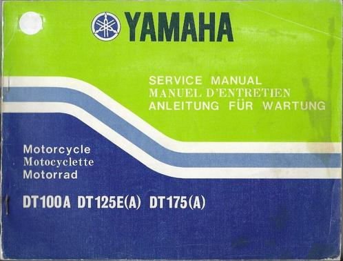 Yamaha DT100 DT 125 DT175 service manual (665s), Motoren, Handleidingen en Instructieboekjes, Yamaha, Ophalen of Verzenden