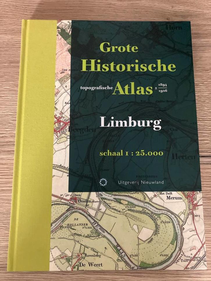 Historische Atlas Limburg 1894-1936, Boeken, Atlassen en Landkaarten, Zo goed als nieuw, Overige atlassen, Nederland, 1800 tot 2000