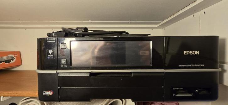 Epson Stylus Photo PX800FW, Computers en Software, Printers, Zo goed als nieuw, Fotoprinter, Faxen, Kleur printen, Kopieren, Scannen