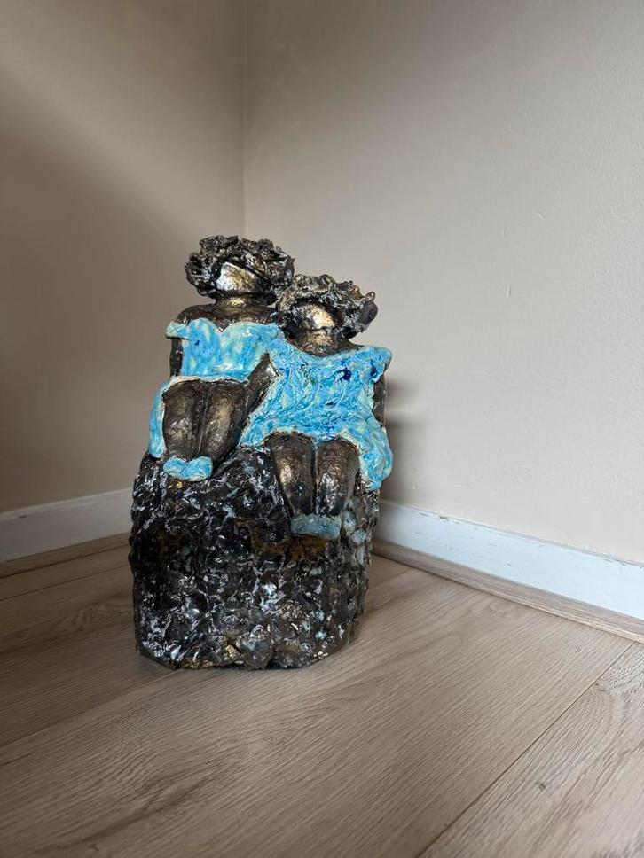 Dikke Dames Keramiek Beeld, Antiek en Kunst, Kunst | Beelden en Houtsnijwerken, Ophalen of Verzenden