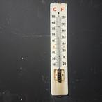 Thermometer emaille Vintage, Verzamelen, Merken en Reclamevoorwerpen, Ophalen of Verzenden, Gebruikt, Reclamebord