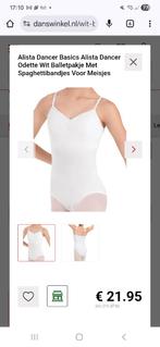 Balletpakje Odette dames, wit, S, Verzenden, Nieuw, Kleding