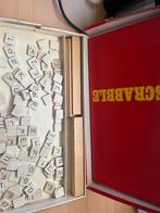 Oude Scrabble Houten Letters - Vintage Doos, Hobby en Vrije tijd, Gezelschapsspellen | Bordspellen, Een of twee spelers, Ophalen of Verzenden