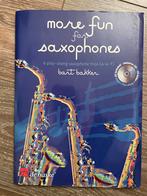 More Fun for Saxophones - Saxofoon Trio alt-alt-tenor, Saxofoon, Overige soorten, Ophalen of Verzenden, Zo goed als nieuw