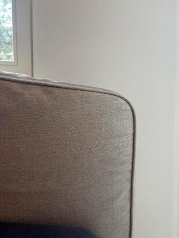 IKEA Bedframe 180x200, Beige Linnen + Lattenbodem - afbeelding 4