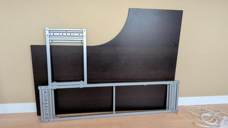 Gratis Ikea Galant bureau, Huis en Inrichting, Bureaus, Gebruikt, Bureau, Ophalen