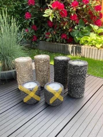 Stoere buitenkaars black/naturel Nieuw! beschikbaar voor biedingen