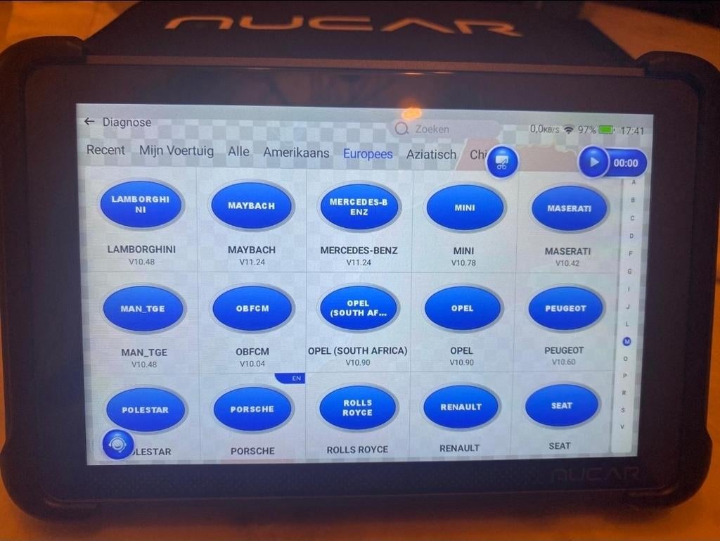 MUCAR 892BT AI-intelligent OBD2 Diagnose Tablet, Auto diversen, Autogereedschap, Ophalen of Verzenden, Nieuw