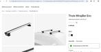 Thule wingbar evo dakdragers voor Skoda Enyaq, Auto diversen, Dakdragers, Ophalen, Gebruikt