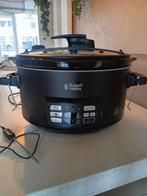 Slowcooker Russel Hobbs 6,5 liter pan., Ophalen, Vaatwasmachinebestendig, Zo goed als nieuw