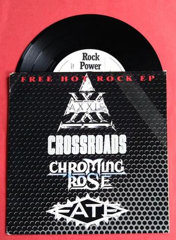 Rock EP - Axxis / Crossroads / Chroming Rose / Fate (Promo*) beschikbaar voor biedingen