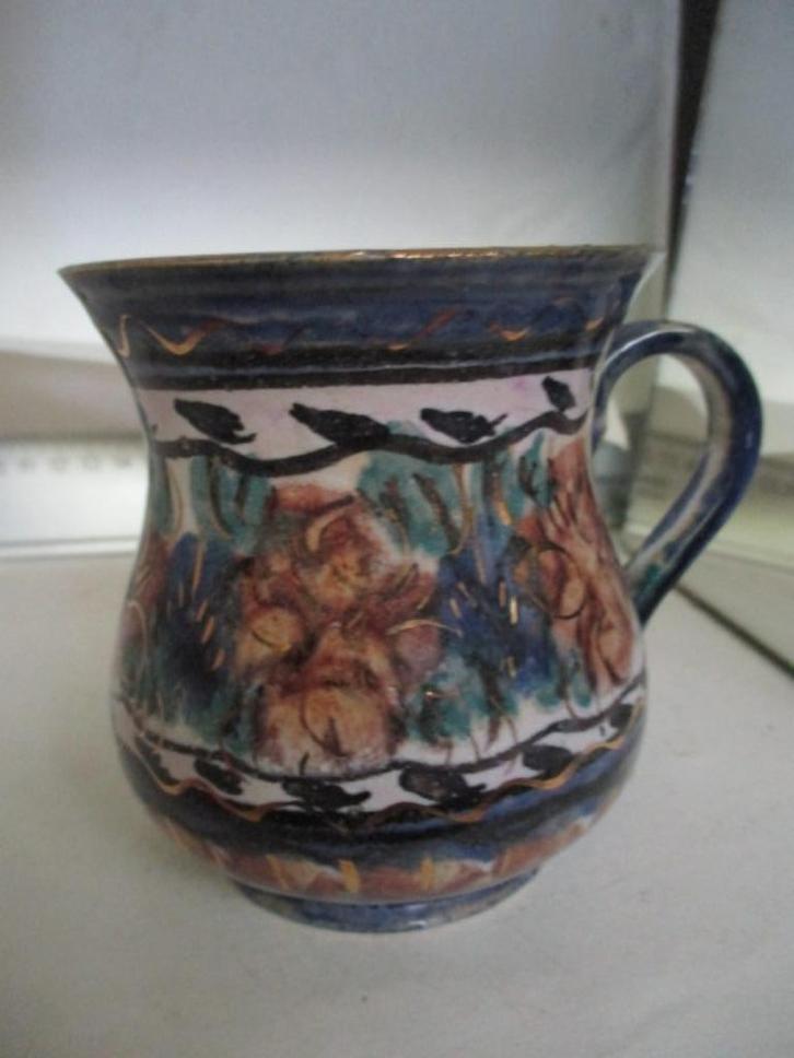 Asbak d.o.k. Blauw,  dok, de olde kruyk gedraaid,, Antiek en Kunst, Antiek | Keramiek en Aardewerk, Ophalen of Verzenden