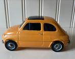 Geel koekblik, bewaarblik Fiat 500 - Christian Delorme, Ophalen of Verzenden, Nieuw, Koek(jes), Overige merken