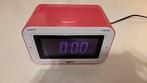 Big Ben Wekkerradio - Roze, Ophalen of Verzenden, Gebruikt, Digitaal, Wekker of Tafelklok