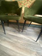 Vellours kuipstoel, Huis en Inrichting, Stoelen, Ophalen, Zo goed als nieuw, Overige kleuren