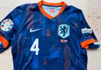 Nederlands Elftal Shirt Virgil # 4 - 2024 - 2026 - Match Det, Ophalen of Verzenden, Zo goed als nieuw, Shirt