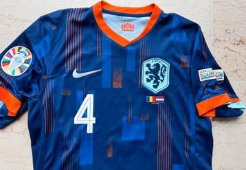 Nederlands Elftal Shirt Virgil # 4 - 2024 - 2026 - Match Det beschikbaar voor biedingen
