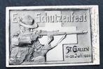 Eid. Schutzenfest St. Gallen, 1904 (schieten), Verzamelen, Verzenden, Voor 1920, Gelopen, Politiek en Historie