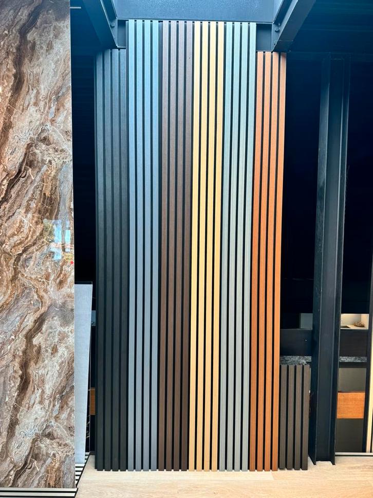Wpc Hkc buiten panelen met Akupanelen look 290x22cm-7kleuren, Doe-het-zelf en Verbouw, Platen en Panelen, Nieuw, Overige materialen