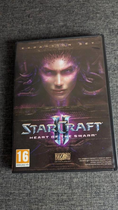StarCraft 2 Heart of the Swarm. Uitbreiding, Spelcomputers en Games, Games | Pc, Zo goed als nieuw, 1 speler, Vanaf 12 jaar, Ophalen of Verzenden