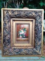 Bloemstilleven Olieverf met Sierlijst - Perfecte Staat, Ophalen of Verzenden