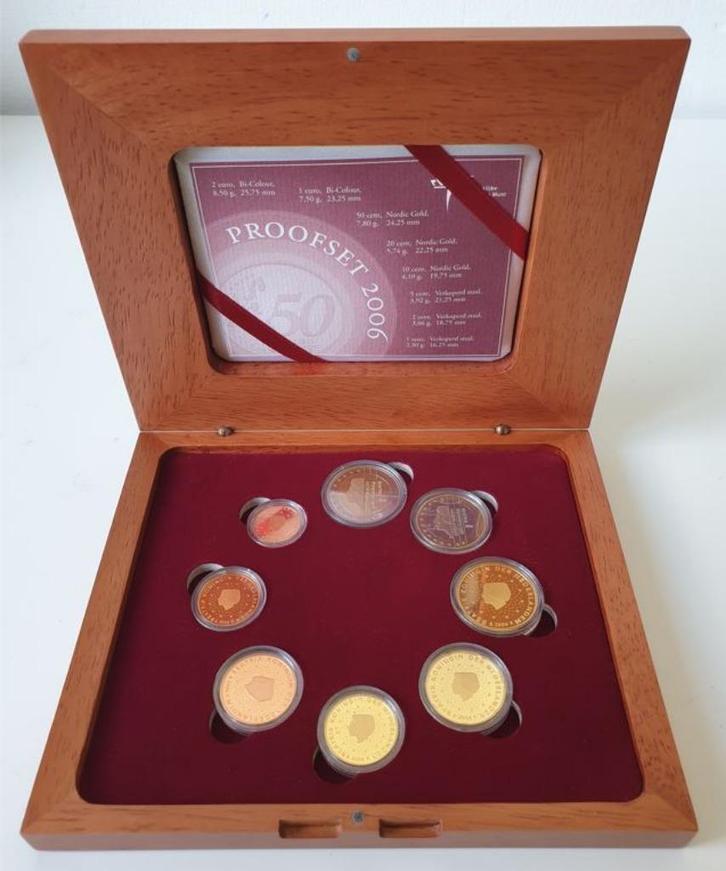 Nederland proofset 2006 in luxe box, Postzegels en Munten, Munten | Nederland, Setje, Euro's, Koningin Beatrix, Verzenden