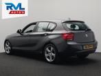 BMW 1-serie 116i EDE Upgrade Edition Leder Navigatie Cruise, Origineel Nederlands, Te koop, Zilver of Grijs, 5 stoelen