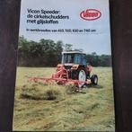 Vicon Speeder Cirkelschudders Folder, Ophalen of Verzenden, Zo goed als nieuw, Vicon, Folder