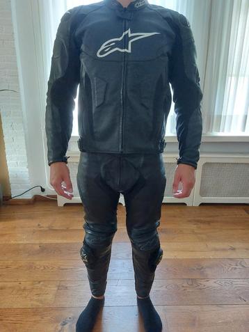 Alpinestars lederen motorpak combipak maat 52/50 beschikbaar voor biedingen