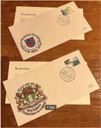 Eerste dag uitgave (FDC) - 60 jaar Rotterdamse Filatelisten, Nederland, Onbeschreven, Ophalen of Verzenden