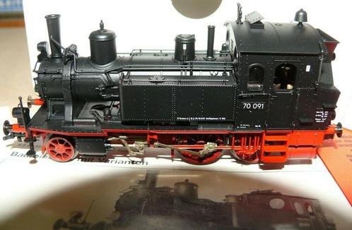 Fleischmann stoomlokomotief BR 70 091 DB digitaal voorbereid, Hobby en Vrije tijd, Modeltreinen | H0, Nieuw, Locomotief, Gelijkstroom