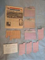 De Vliegende Hollander textielkaart wo2  noodkaar toorlog, Ophalen of Verzenden, Landmacht