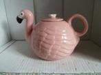Theepot Kraanvogel roze, Huis en Inrichting, Keuken | Servies, Overige typen, Ophalen of Verzenden, Zo goed als nieuw, Overige stijlen