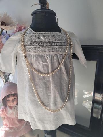 vintage kunst parel ketting beschikbaar voor biedingen