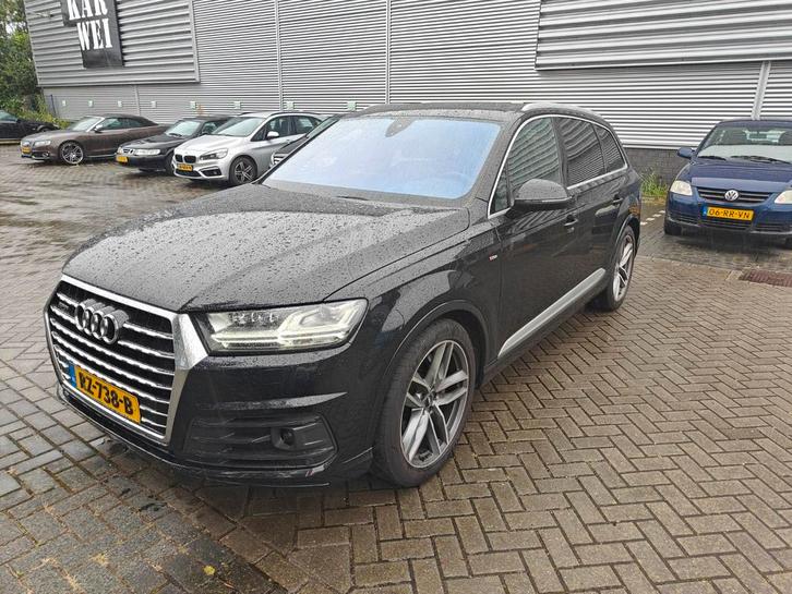 Audi Q7 3.0 TDI 7P Quattro 2016 pro line + 3x Sline, Auto's, Audi, Particulier, Q7, 4x4, ABS, Achteruitrijcamera, Adaptieve lichten